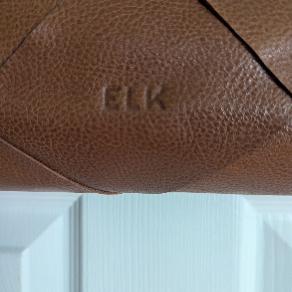 ELK Brown Leather Women's Bag - Picture 2 of 4